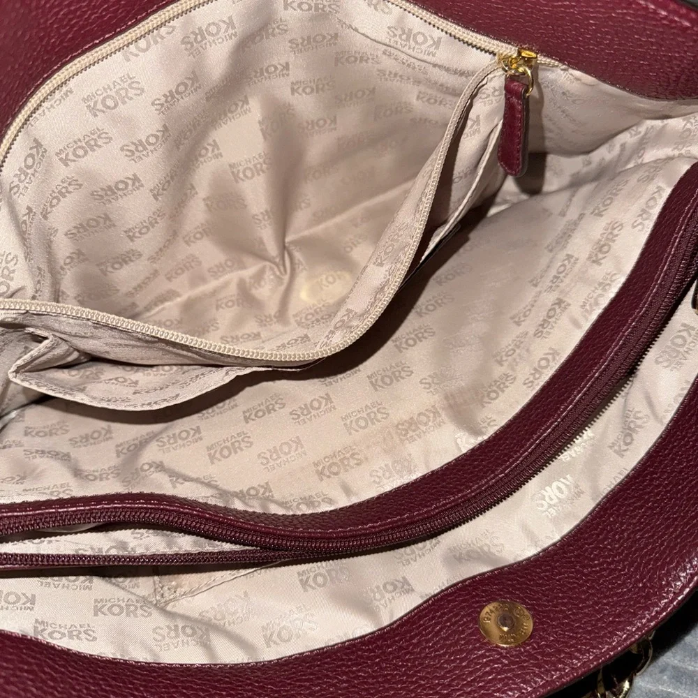 Michael Kors Leather Tote - Picture 6 of 7